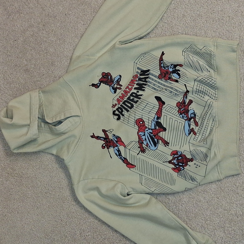 Size 7 Marvel Spiderman Hoodie